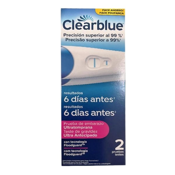 Clearblue Teste Gravidez Ultra Antecipado x2
