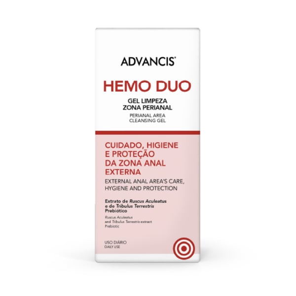 Advancis Hemo Duo Gel Limpeza Zona Perianal 125ml