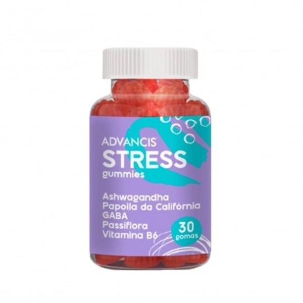Advancis Stress Gummies Gomas Cereja x30