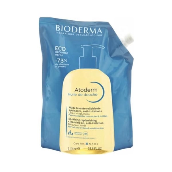 Bioderma Atoderm Óleo Duche Ecorefill 1L