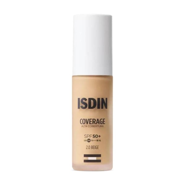 ISDIN Coverage Base de Maquilhagem com Proteção Solar SPF50+ 2.0 Beige 30g