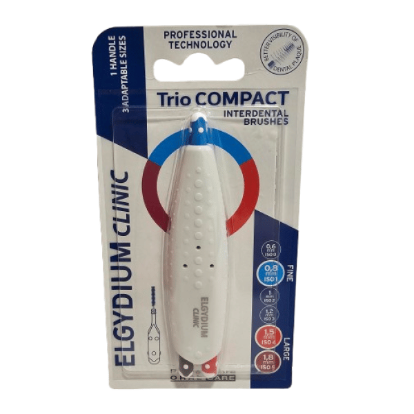 Elgydium Clinic Escovilhão Trio Compact Largura Mista x1