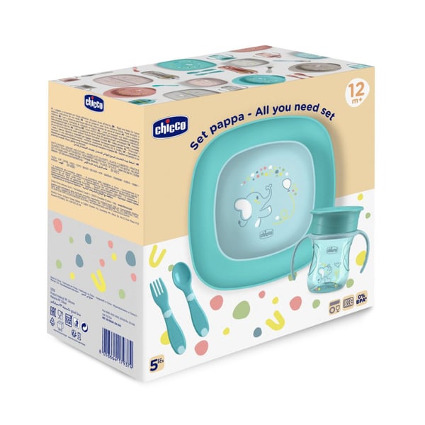 Chicco Conjunto Papa_ Azul_ 12M+