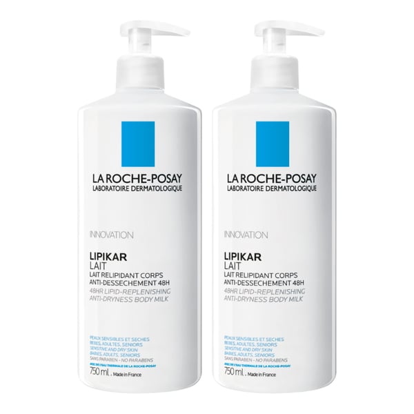 La Roche-Posay Lipikar Leite 750ml x2 | Preço Especial