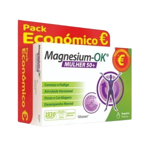 Magnesium-OK Mulher 50+ Pack 3x30
