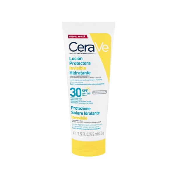 Cerave Loção Protetora Invisível Hidratante SPF30 75ml