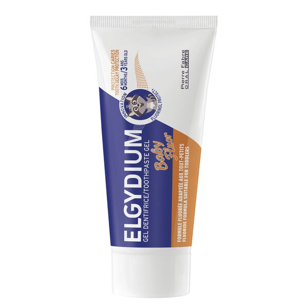 Elgydium Baby Fluor Gel Dentifrico 30ml 6m-3A