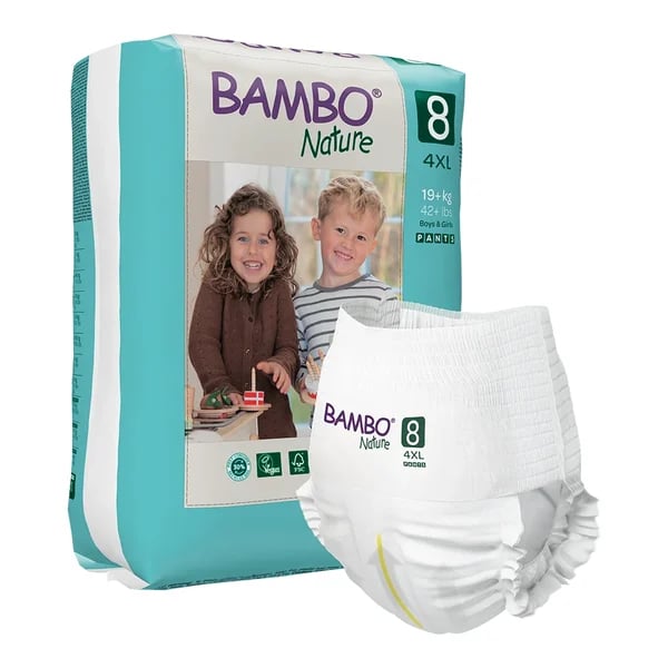 Bambo Nature Fraldas Cueca 8 4XL (19Kg+) X16