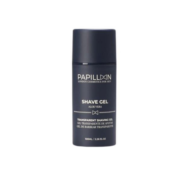Papillon Gel Barbear Aloé Transparente 100ml
