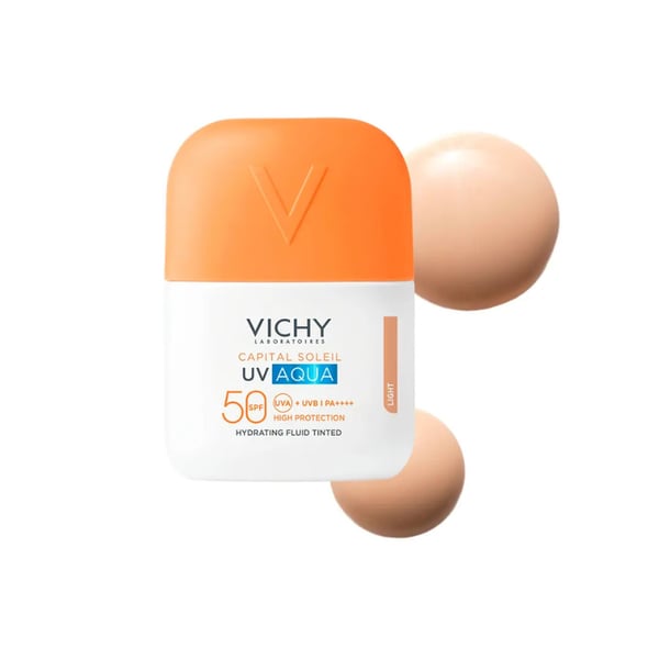 Vichy Capital Soleil UV-Aqua Fluido com Cor Light SPF50 50ml
