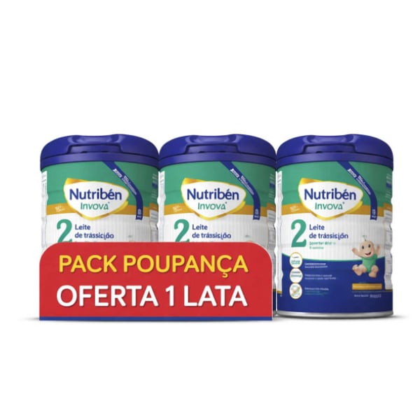 Nutriben Innova 2 Leite Transição - 800G (pack Triplo)