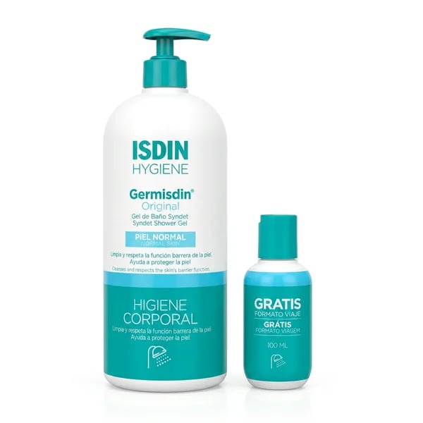 Isdin Germisdin Original Gel Banho 1L + Oferta Gel 100 ml