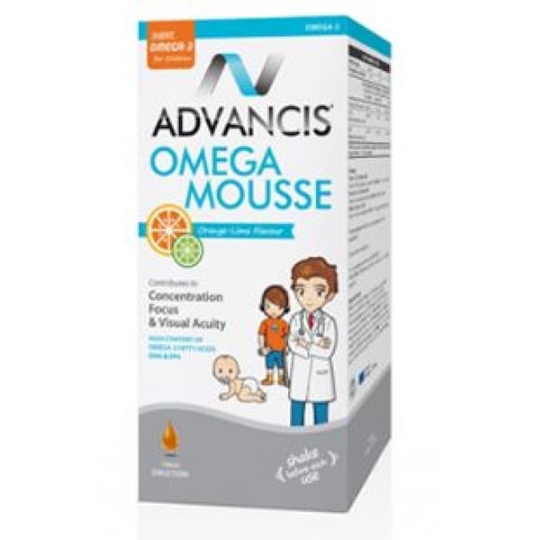 Advancis Omega Mousse Emul  Manga 100ml,   emul oral sa