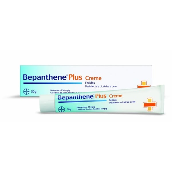 Bepanthene Plus, 5/50 mg/g-30 g x 1 creme bisnaga