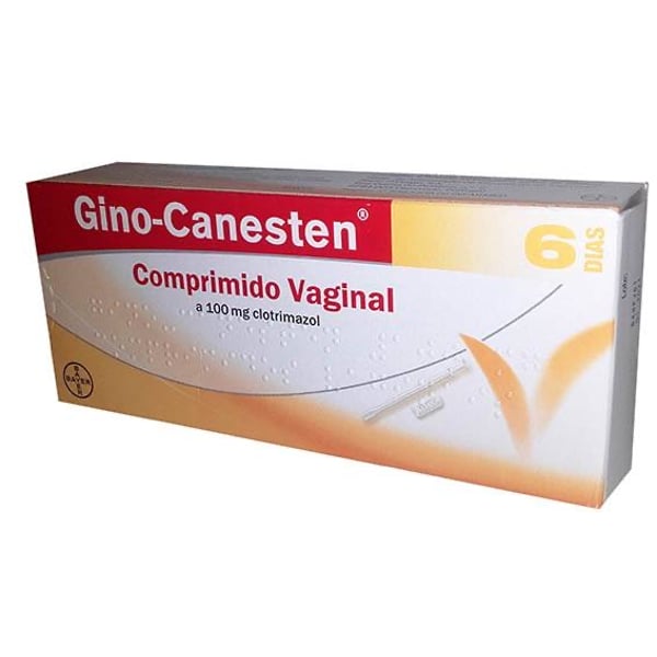 Gino-Canesten , 100 mg Blister 6 Unidade(s) Comp vag