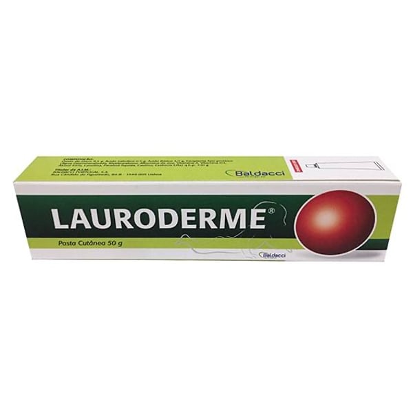 Lauroderme , 95 mg/g + 5 mg/g Bisnaga 50 g Pasta cutan