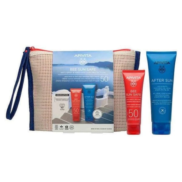 Apivita Pack Bee Sun Creme Anti-Manchas SPF50 50ml + Pós-Solar 100ml