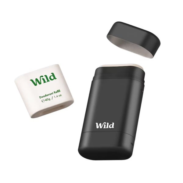 Wild Desodorizante Natural Caixa e Recarga Maresia 40gr